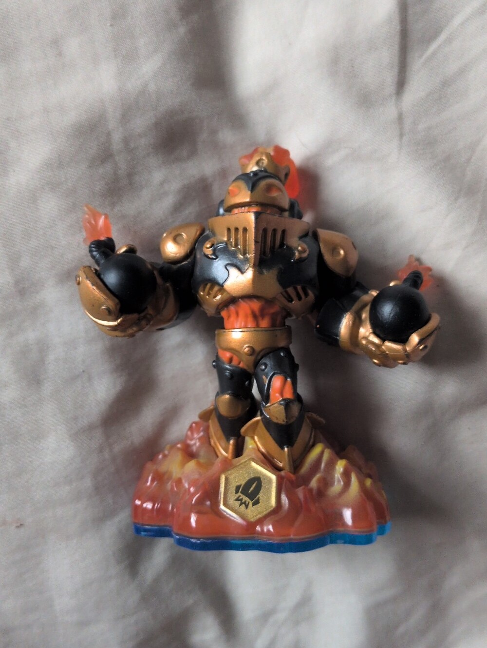 Skylanders Swap Force Blast Zone Swapper Top And Bottom TESTED WORKING
